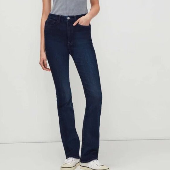 7 for All Mankind Ultra High Rise Skinny Bootcut in Mariposa Size 25/26 - Picture 5 of 10